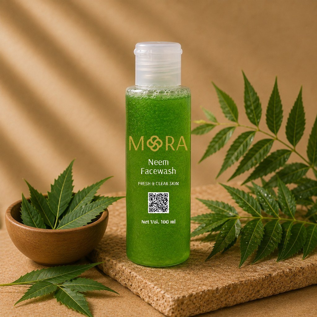 MORA Neem Facewash — handmade herbal skincare