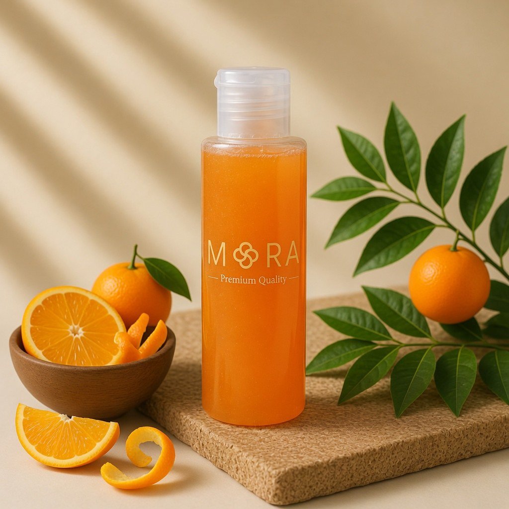 MORA Orange Facewash — handmade herbal skincare